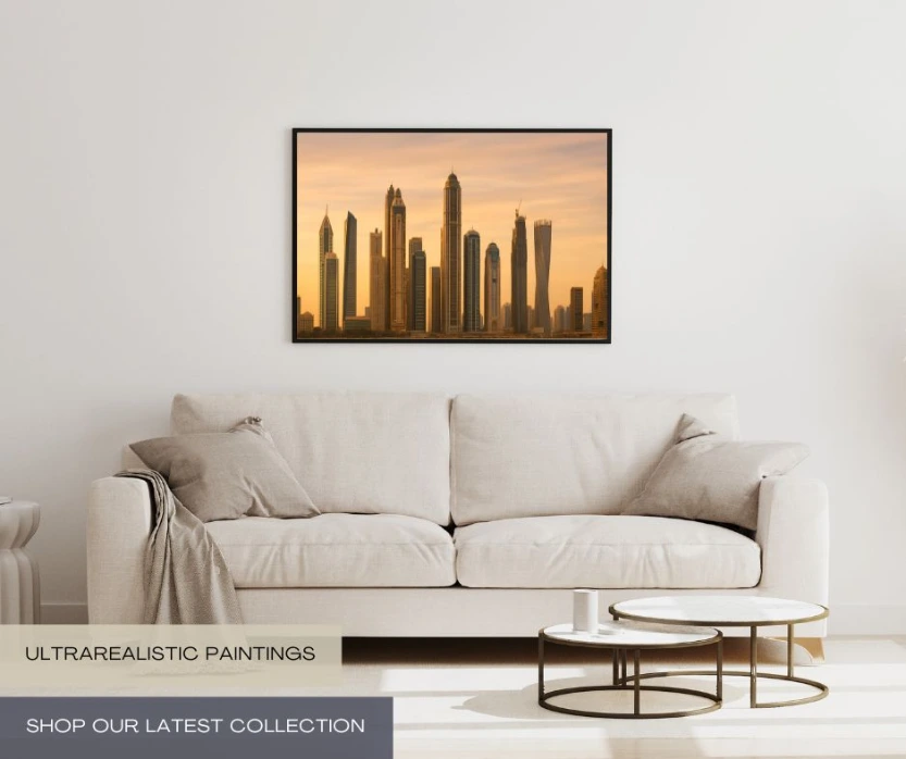 Sky Scraper Picture  Frame (A3 size)